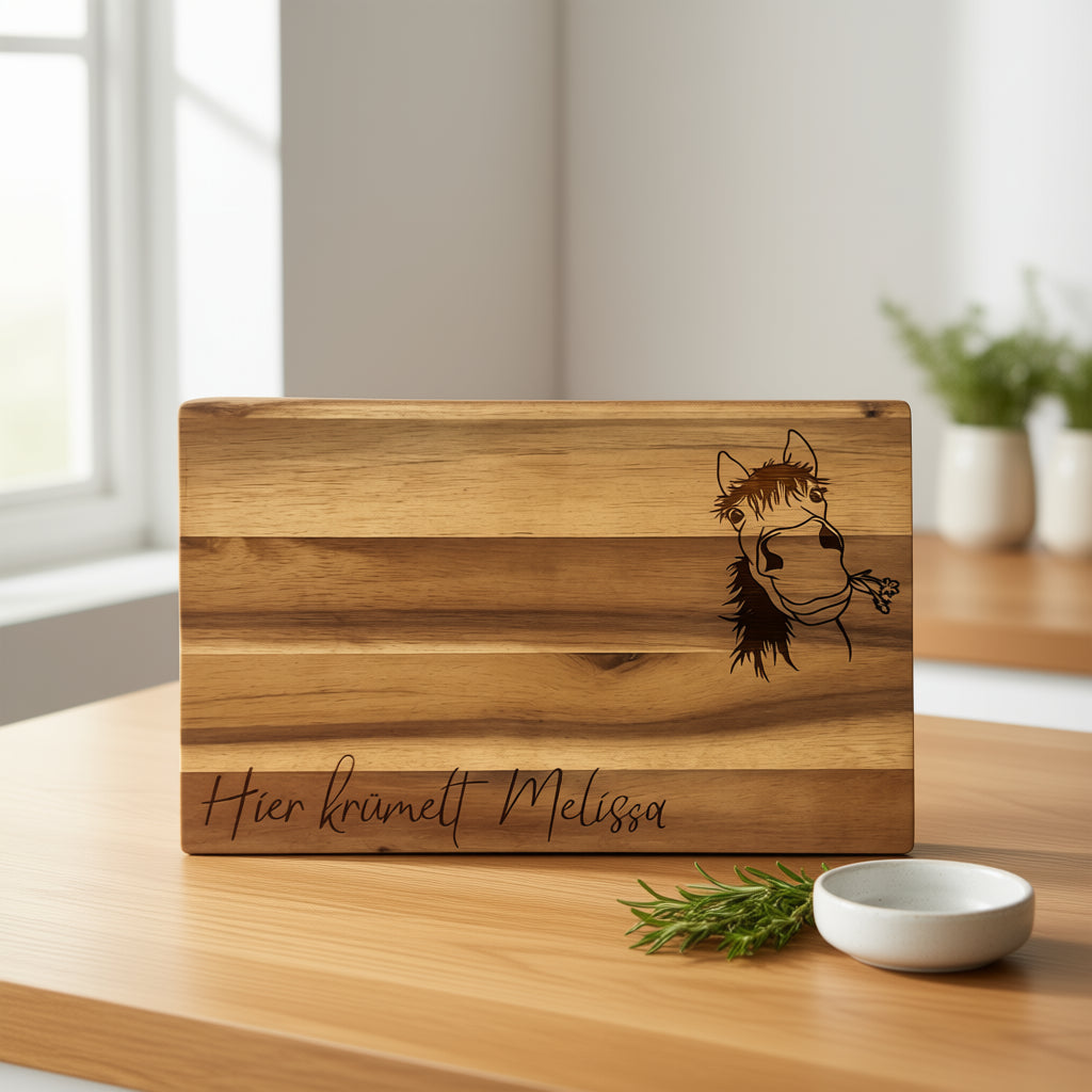 Brotzeitbrettl Akazie Kinder 👶 👧  -verschiedene Motivauswahl-