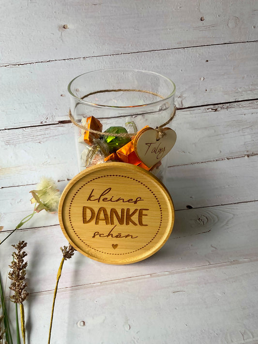 Vorratsglas "kleines Dankeschön"