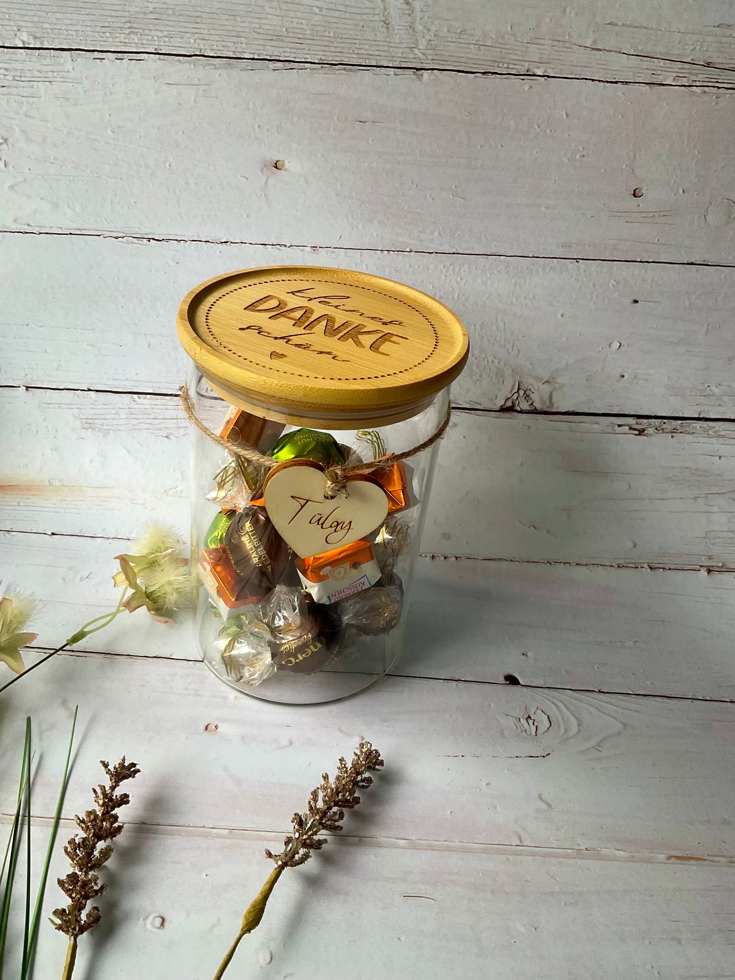 Vorratsglas "kleines Dankeschön"