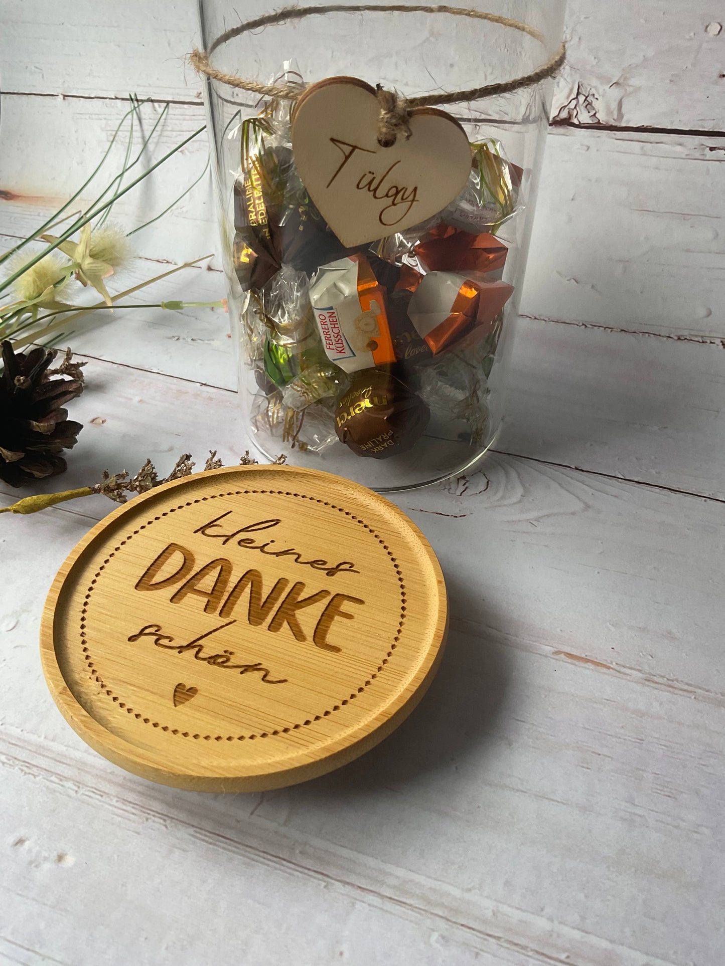Vorratsglas "kleines Dankeschön"
