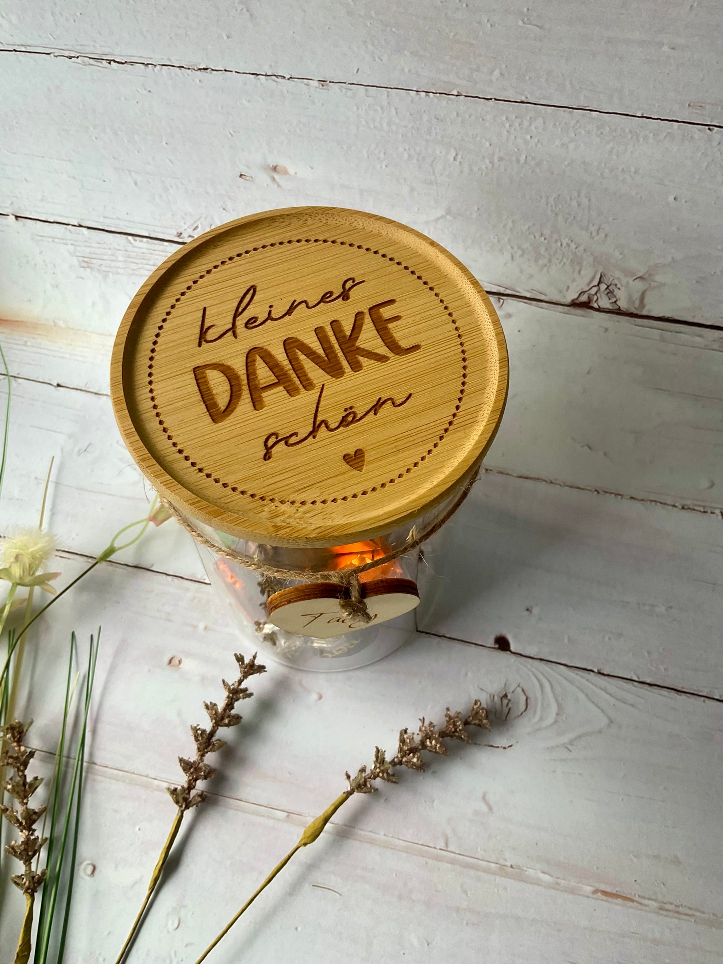 Vorratsglas "kleines Dankeschön"