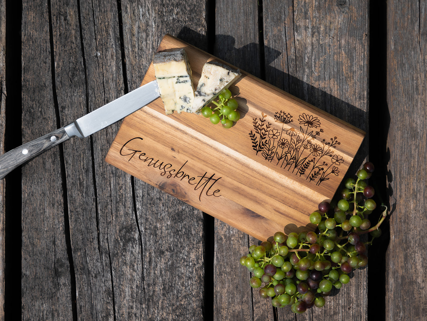 Brotzeitbrettl Akazie Mama / Oma 👵 👱‍♀️  -verschiedene Motivauswahl-