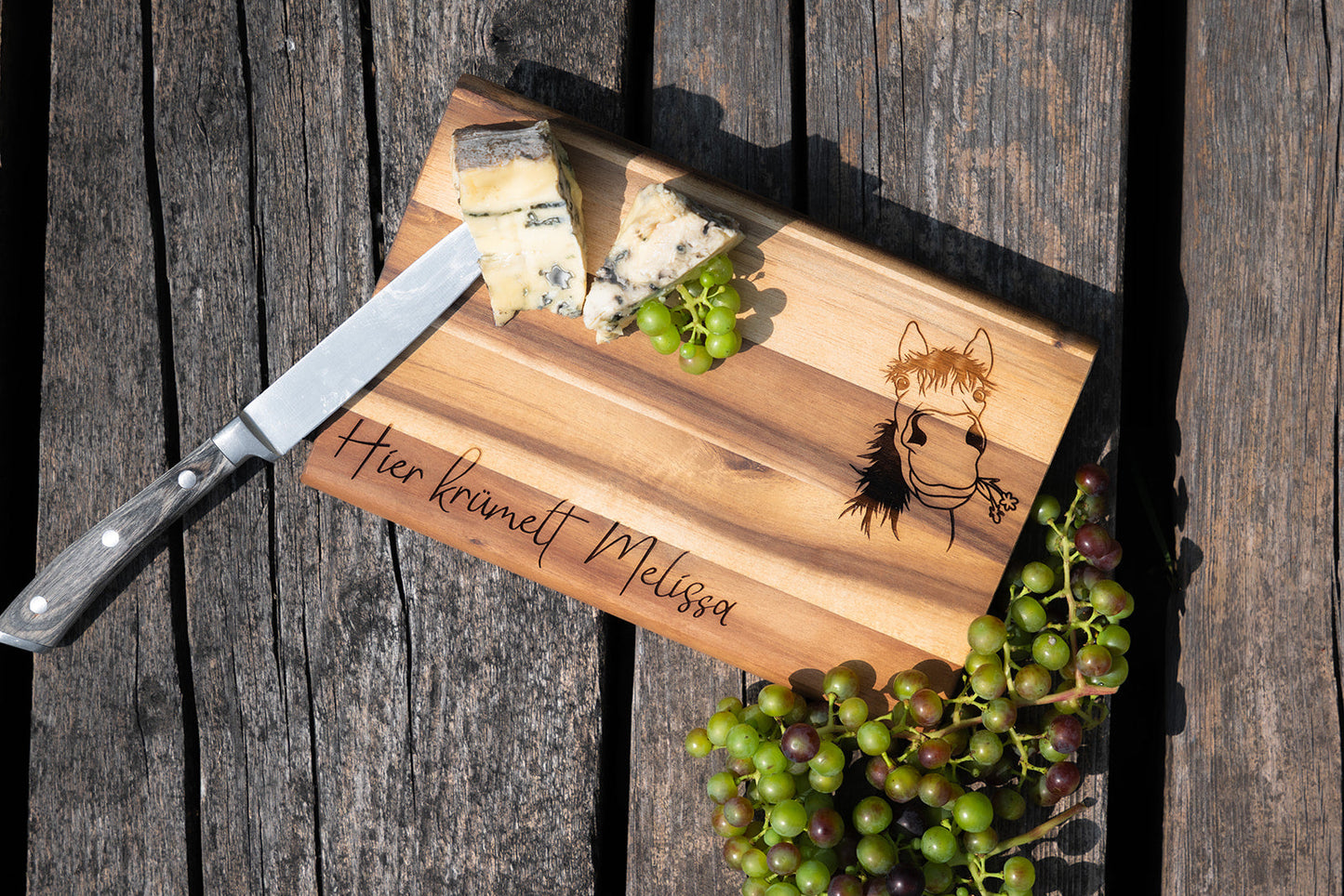 Brotzeitbrettl Akazie Kinder 👶 👧  -verschiedene Motivauswahl-