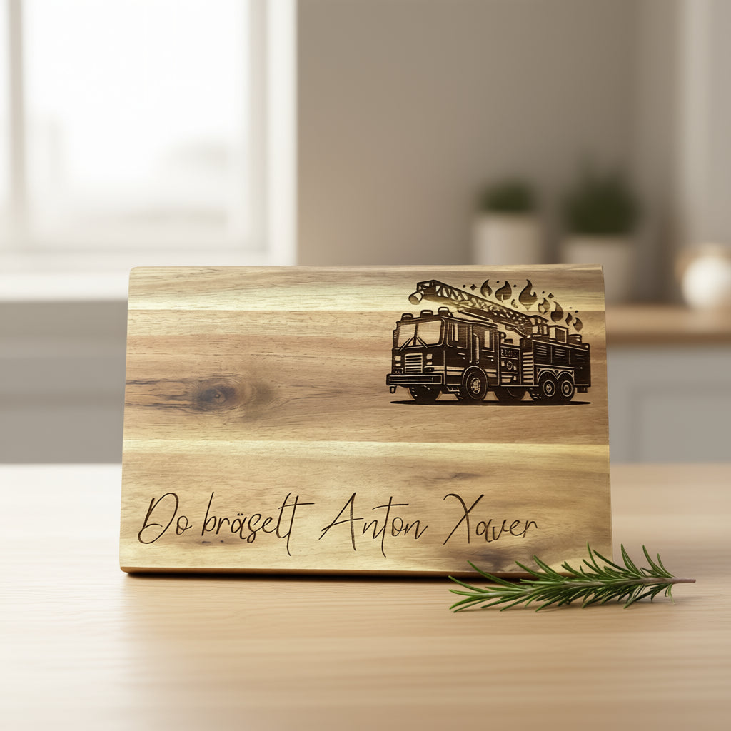 Brotzeitbrettl Akazie Kinder 👶 👧  -verschiedene Motivauswahl-