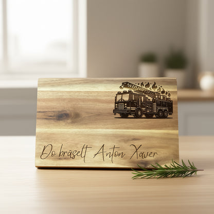 Brotzeitbrettl Akazie Kinder 👶 👧  -verschiedene Motivauswahl-